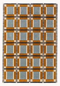 Ręcznie tuftowany dywan z wełny z krótkim włosiem Quadro