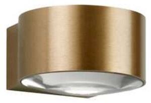 Lampa Ścienna LIGHT-POINT, ściemnialny, złoty | mosiężny, salon, aluminium