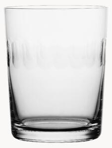 Komplet szklanek ze szkła dmuchanego Lens, 4 elem
