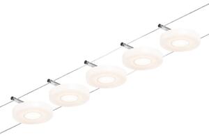 Lampa Sufitowa Paulmann, Wire DiscLED, biały, przedpokój, tworzywo sztuczne, nowoczesny