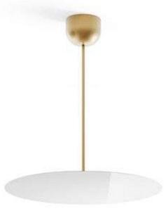Lampa Sufitowa Luceplan, złoty | mosiężny, salon, aluminium