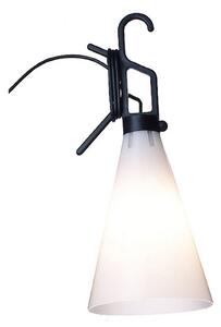 Mayday ArbejdsLampa Czarna FLOS, Mayday, biały, tworzywo sztuczne, design