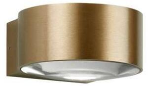 Lampa Ścienna LIGHT-POINT, ściemnialny, złoty | mosiężny, salon, aluminium