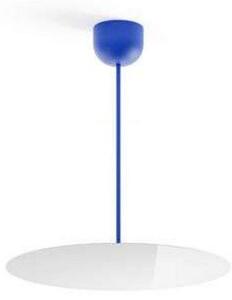 Lampa Sufitowa Luceplan, niebieski, salon, aluminium