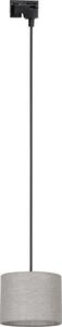 TK Lighting Żyrandol na łańcuchu do systemu szynowego TRACER 1xE27/15W/230V śr. 20 cm czarny/szary TK10678