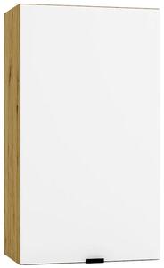 Górna szafka kuchenna 40 cm biały + dąb artisan P3-L44