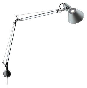 Lampa Ścienna Artemide, ściemnialny, metaliczny, gabinet | pracownia, aluminium, design