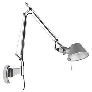 Lampa Ścienna Artemide, metaliczny, gabinet | pracownia, aluminium, design