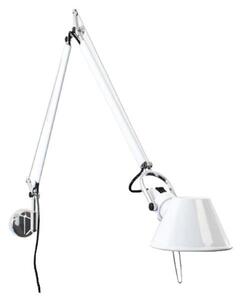 Lampa Ścienna Artemide, biały, gabinet | pracownia, aluminium, design