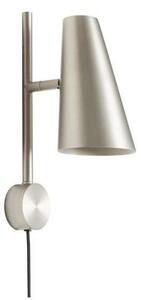 Lampa Ścienna Woud, metaliczny, salon, metal