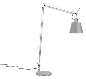 Lampa Podłogowa Artemide, metaliczny, salon, aluminium