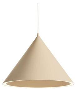 Lampa Wisząca Woud, beżowy, jadalnia, aluminium