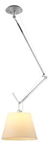 Lampa Wisząca Artemide, metaliczny, salon, aluminium