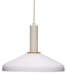 Lampa Wisząca Hübsch, Apollo, ściemnialny, biały, jadalnia, szkło, skandynawski