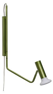 Lampa Ścienna Hübsch, zielony, salon, metal