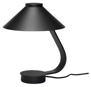 Lampa Stołowa Hübsch, ściemnialny, czarny, salon, metal