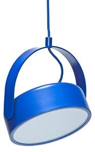 Lampa Wisząca Hübsch, Stage, niebieski, salon, metal, design
