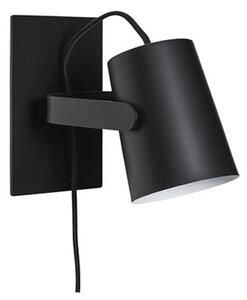 Lampa Ścienna Hübsch, czarny, kuchnia, metal