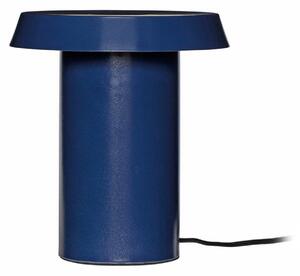 Lampa Stołowa Hübsch, Keen, niebieski, salon, metal, design