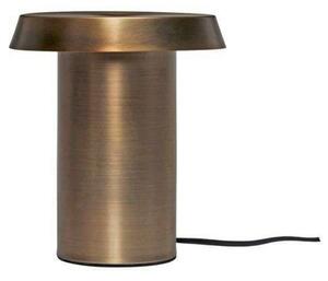Lampa Stołowa Hübsch, złoty | mosiężny, salon, metal, vintage