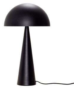 Lampa Stołowa Hübsch, czarny, salon, metal, design