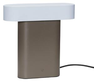 Lampa Stołowa Hübsch, Sleek, ściemnialny, brąz rdzawy, salon, metal, design