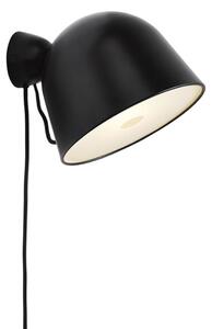 Lampa Ścienna Woud, czarny, salon, metal