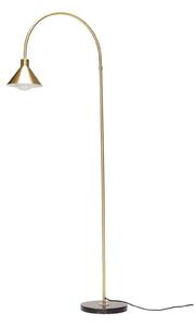 Lampa Podłogowa Hübsch, złoty | mosiężny, salon, metal