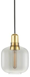 Lampa Wisząca Normann Copenhagen, szary, salon, szkło