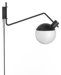 Lampa Ścienna GRUPA, Baluna Medium, ściemnialny, czarny, salon, metal, design