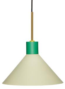 Lampa Wisząca Hübsch, Crayon, ściemnialny, zielony, jadalnia, metal, design