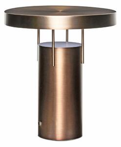 Lampa Stołowa Hübsch, BringMe, ściemnialny, antyczny mosiądz, taras, metal