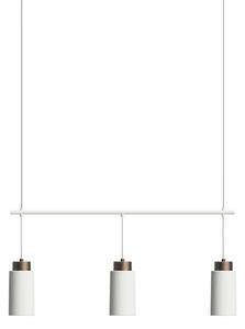 Lampa Wisząca Herstal, biały, salon, metal