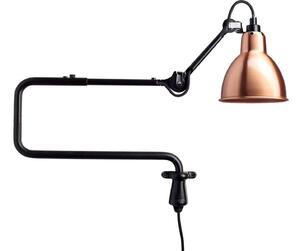 Lampa Ścienna Lampe Gras, miedziany, salon, metal