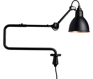 303 Lampa Ścienna Czarno/Czarna/Miedź - Lampe Gras