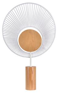 Lampa Stołowa Forestier, Oyster, biały, salon, metal, design