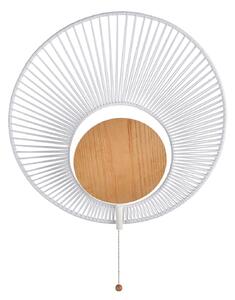 Lampa Ścienna Forestier, Oyster, ściemnialny, biały, salon, metal, design