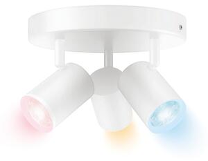 Lampa Sufitowa WiZ, Imageo, ściemnialny, biały, przedpokój, aluminium, nowoczesny