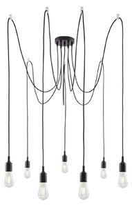 Lampa Wisząca Paulmann, Neordic Ketil, ściemnialny, czarny, salon, tworzywo sztuczne, skandynawski