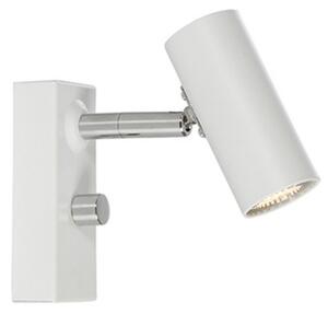 Lampa Ścienna Belid, biały, sypialnia, metal