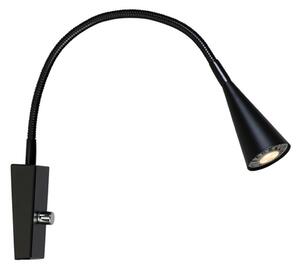 Lampa Ścienna Belid, ściemnialny, czarny, salon, metal