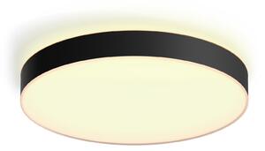 Lampa Sufitowa Philips Hue, Philips Hue, ściemnialny, czarny, salon, metal, nowoczesny