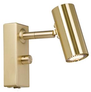 Lampa Ścienna Belid, złoty | mosiężny, sypialnia, metal