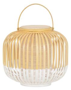 Zewnętrzna Lampa Forestier, Take A Way XS, ściemnialny, biały, bambus, design