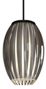 Lampa Wisząca Herstal, czarny, jadalnia, szkło