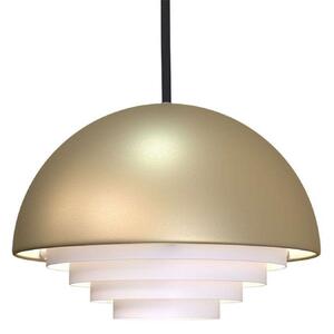 Lampa Wisząca Herstal, złoty | mosiężny, jadalnia, metal