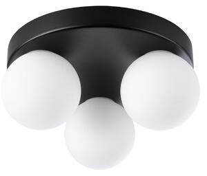Lampa Sufitowa Paulmann, Gove, ściemnialny, czarny, salon, szkło, nowoczesny