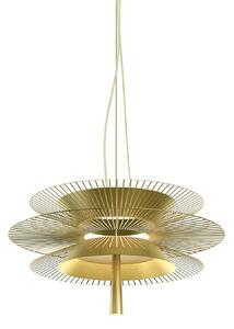 Lampa Wisząca Forestier, Gravity 2, złoty | mosiężny, kuchnia, metal, design