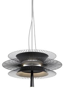 Lampa Wisząca Forestier, Gravity 2, czarny, kuchnia, metal, design