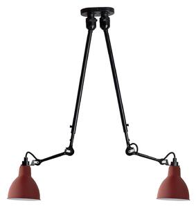 Lampa Sufitowa Lampe Gras, czerwony, salon, metal